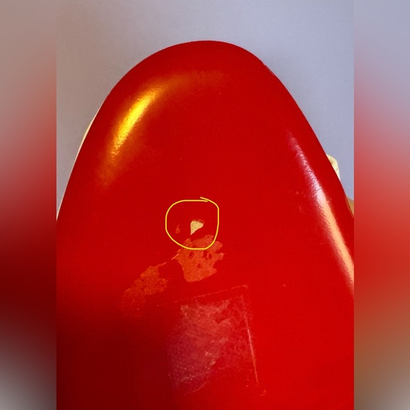 Christian Louboutin white leather Rosalie sandals - Picture 4 of 16